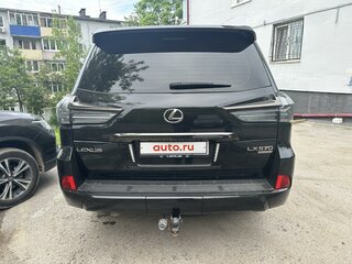 2019 Lexus LX 570 III Рестайлинг 2, чёрный, 12500000 рублей, вид 3