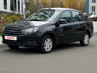 2019 Lada (ВАЗ) Granta I Рестайлинг, чёрный, 585000 рублей, вид 1