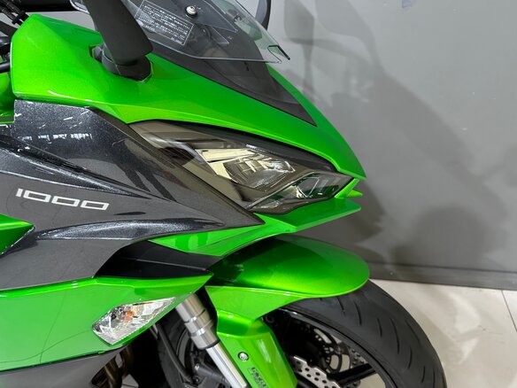 2017 Kawasaki Ninja 1000, зелёный, 950000 рублей - вид 5