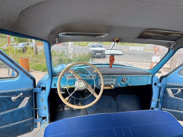 1968 ГАЗ 21 «Волга» 21Р, голубой, 600000 рублей - вид 12