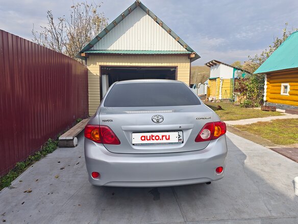 2008 Toyota Corolla X (E140, E150), серебристый, 700000 рублей - вид 3
