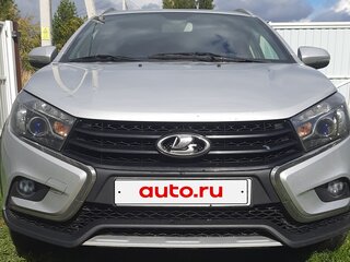 2018 Lada (ВАЗ) Vesta SW I, серебристый, 790000 рублей, вид 2