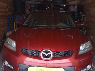 2008 Mazda CX-7 I, красный, 1100000 рублей, вид 3