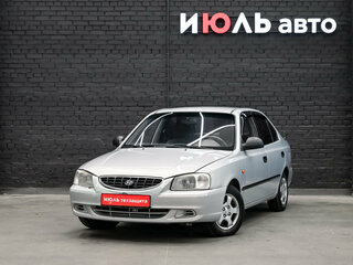 2008 Hyundai Accent ТагАЗ II, серый, 350000 рублей, вид 1
