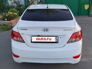 2014 Hyundai Solaris I, белый, 1000000 рублей, вид 3