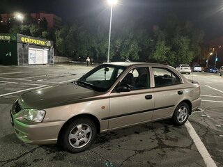 2004 Hyundai Accent ТагАЗ II, бежевый, 310000 рублей, вид 1
