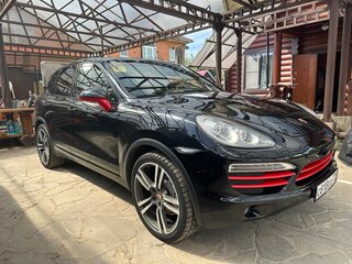 2013 Porsche Cayenne S II (958), чёрный, 2500000 рублей, вид 1