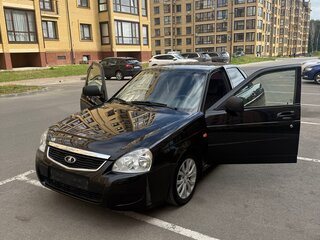 2017 Lada (ВАЗ) Priora I Рестайлинг, чёрный, 550000 рублей, вид 3