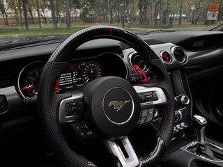 2018 Ford Mustang VI Рестайлинг, чёрный, 3490000 рублей, вид 5