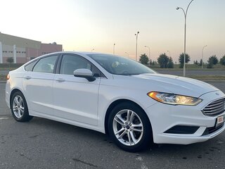 2018 Ford Fusion (North America) II Рестайлинг, белый, 1300000 рублей, вид 3