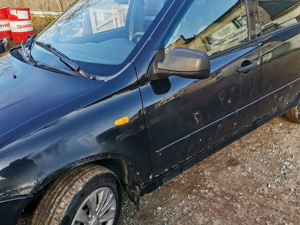 2011 Lada (ВАЗ) Kalina I, синий, 150000 рублей - вид 3