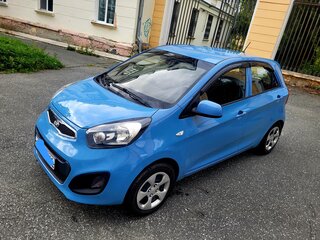 2013 Kia Picanto II, голубой, 660000 рублей, вид 3
