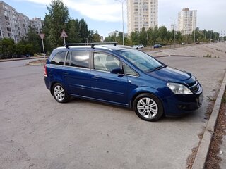2008 Opel Zafira B Рестайлинг, синий, 810000 рублей, вид 2