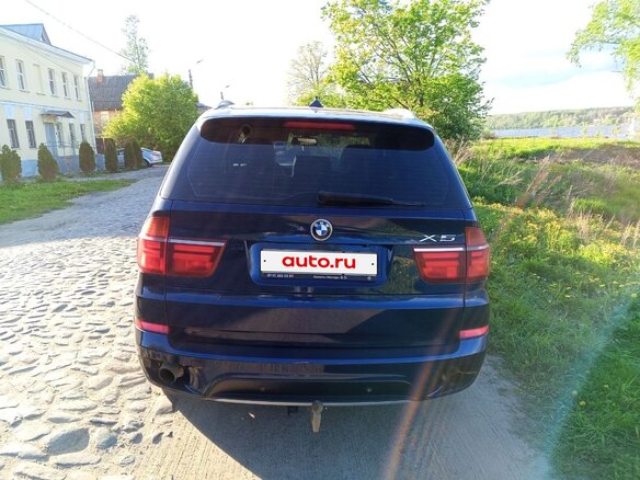 2011 BMW X5 35i II (E70) Рестайлинг, синий, 2599000 рублей - вид 8