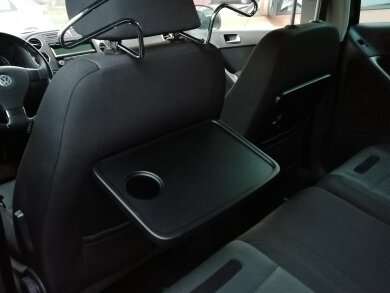 2009 Volkswagen Tiguan I, чёрный - вид 8