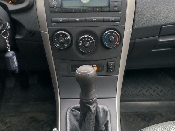 2007 Toyota Corolla X (E140, E150), чёрный, 920000 рублей - вид 6