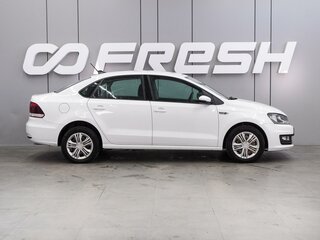 2019 Volkswagen Polo V Рестайлинг, белый, 1325000 рублей, вид 5