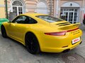 2015 Porsche 911 Carrera 4 GTS VII (991), жёлтый - вид 3