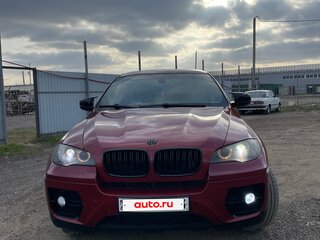 2008 BMW X6 35i 6-speed I (E71), красный, 1800000 рублей, вид 4