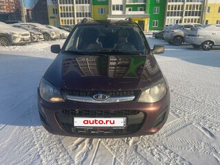 2013 Lada (ВАЗ) Kalina II, пурпурный, 350000 рублей, вид 2