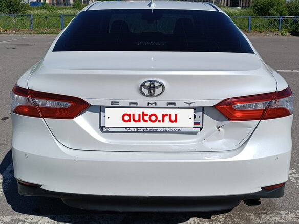2020 Toyota Camry VIII (XV70), белый, 2499000 рублей - вид 8