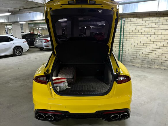 2018 Kia Stinger I, жёлтый, 2550000 рублей - вид 5