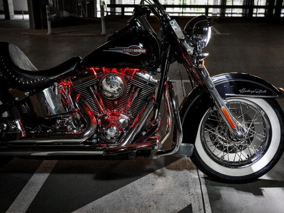 2007 Harley-Davidson Heritage, чёрный, 700000 рублей - вид 13