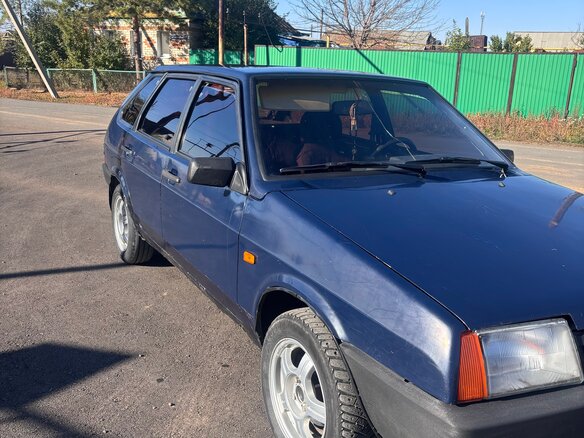 1997 Lada (ВАЗ) 2109, синий, 135000 рублей - вид 1