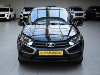 2022 Lada (ВАЗ) Granta I Рестайлинг, чёрный, 665000 рублей, вид 2