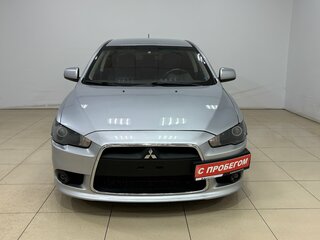 2012 Mitsubishi Lancer X Рестайлинг, серебристый, 700000 рублей, вид 2