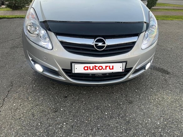 2007 Opel Corsa D, серебристый, 750000 рублей - вид 1