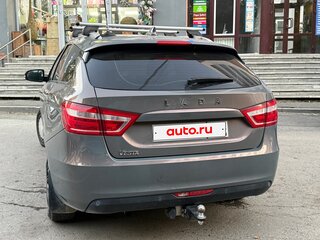 2021 Lada (ВАЗ) Vesta SW I, серый, 799000 рублей, вид 4