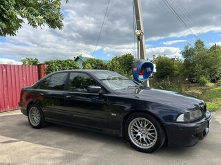 2001 BMW 5 серии 525i IV (E39) Рестайлинг, синий, 780000 рублей, вид 3