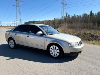2002 Audi A4 II (B6), бежевый, 580000 рублей, вид 2