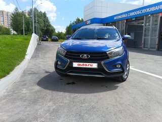 2021 Lada (ВАЗ) Vesta SW Cross I, синий, 1290000 рублей, вид 2