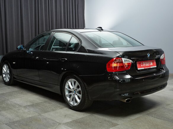 2007 BMW 3 серии 320i V (E90/E91/E92/E93), чёрный, 958000 рублей - вид 5