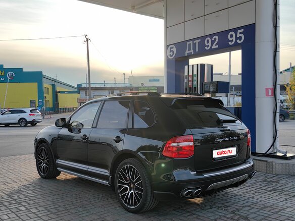 2007 Porsche Cayenne Turbo I Рестайлинг (957), чёрный, 1750000 рублей - вид 2