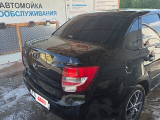 2012 Lada (ВАЗ) Granta I, чёрный, 160000 рублей, вид 2