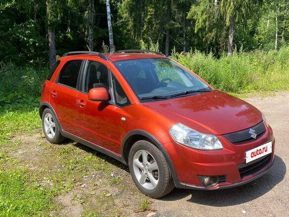 2008 Suzuki SX4 I (Classic), красный