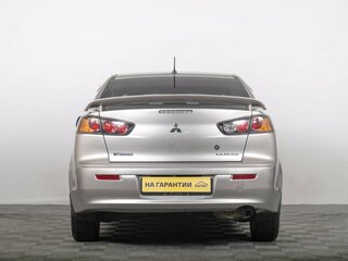 2012 Mitsubishi Lancer X Рестайлинг, серебристый, 879000 рублей, вид 4