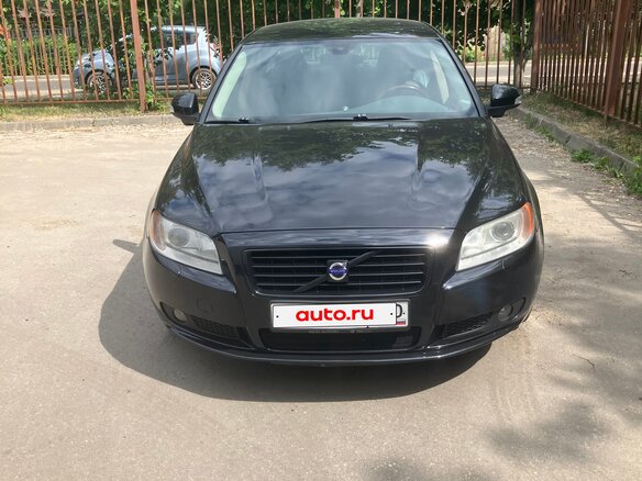 2007 Volvo S80 II, чёрный - вид 1