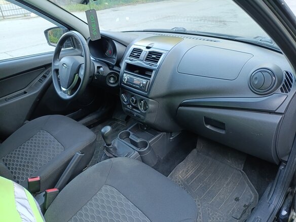 2022 Lada (ВАЗ) Granta Euro-2 I Рестайлинг, чёрный, 575000 рублей - вид 4