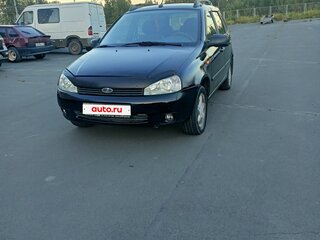 2012 Lada (ВАЗ) Kalina I, чёрный, 325000 рублей, вид 3