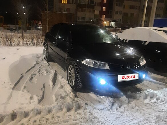 2007 Renault Megane II Рестайлинг, чёрный, 600000 рублей - вид 8