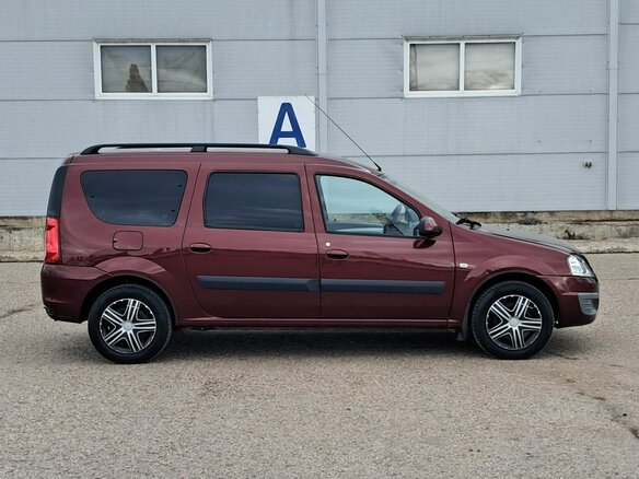 2014 Lada (ВАЗ) Largus I, красный, 629000 рублей - вид 3