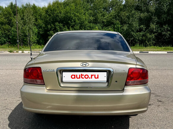 2007 Hyundai Sonata ТагАЗ IV (EF) Рестайлинг, бежевый, 500000 рублей - вид 4