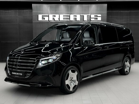 2026 Mercedes-Benz V-Класс 300 d экстра длинный III (W447) Рестайлинг 2, чёрный