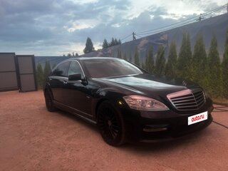 2011 Mercedes-Benz S-Класс 350 Long V (W221) Рестайлинг, чёрный, 1940000 рублей, вид 4