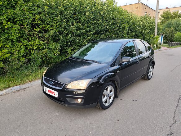 2007 Ford Focus II, чёрный - вид 1