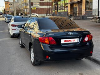 2007 Toyota Corolla X (E140, E150), чёрный, 645000 рублей, вид 2